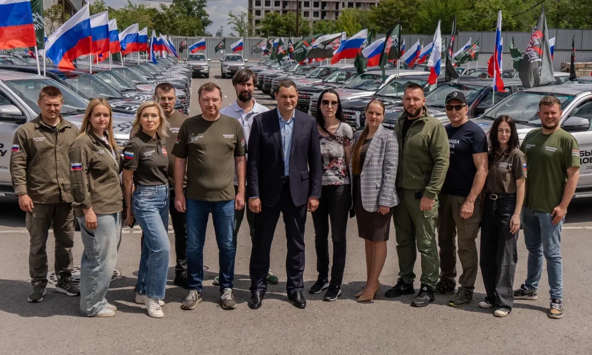 ГК ССК передала 50 пикапов для бойцов в зону СВО