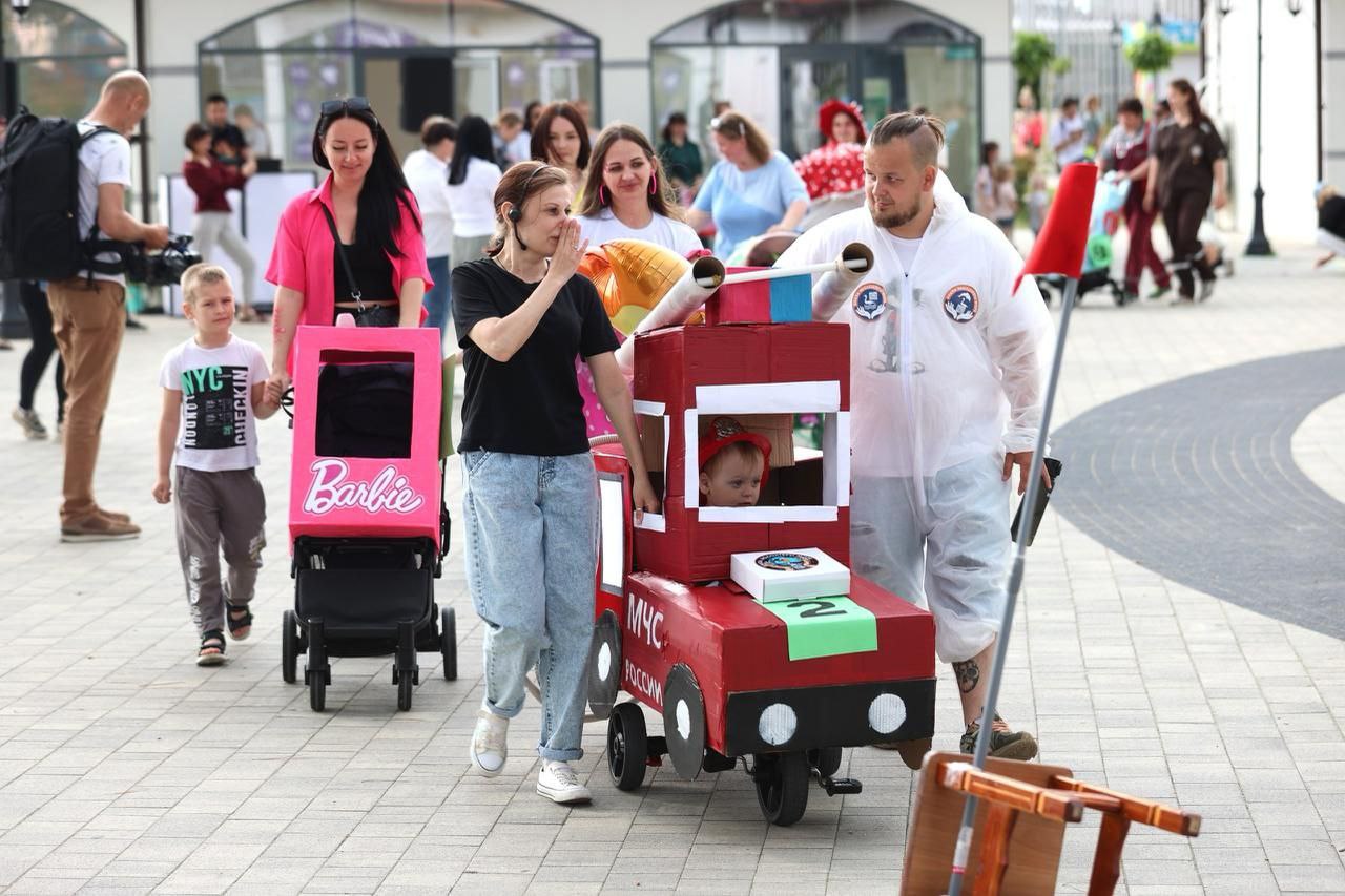 Самую креативную детскую коляску выберут на семейном параде в Анапе