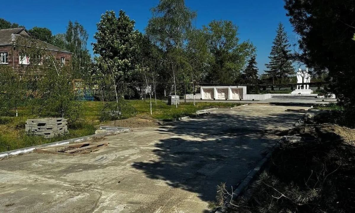 Общественную территорию благоустроят по нацпроекту в Славянском районе