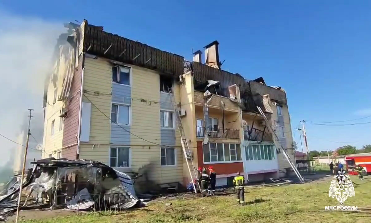 Сбор помощи пострадавшим при пожаре в многоэтажке открыли в станице Староминской