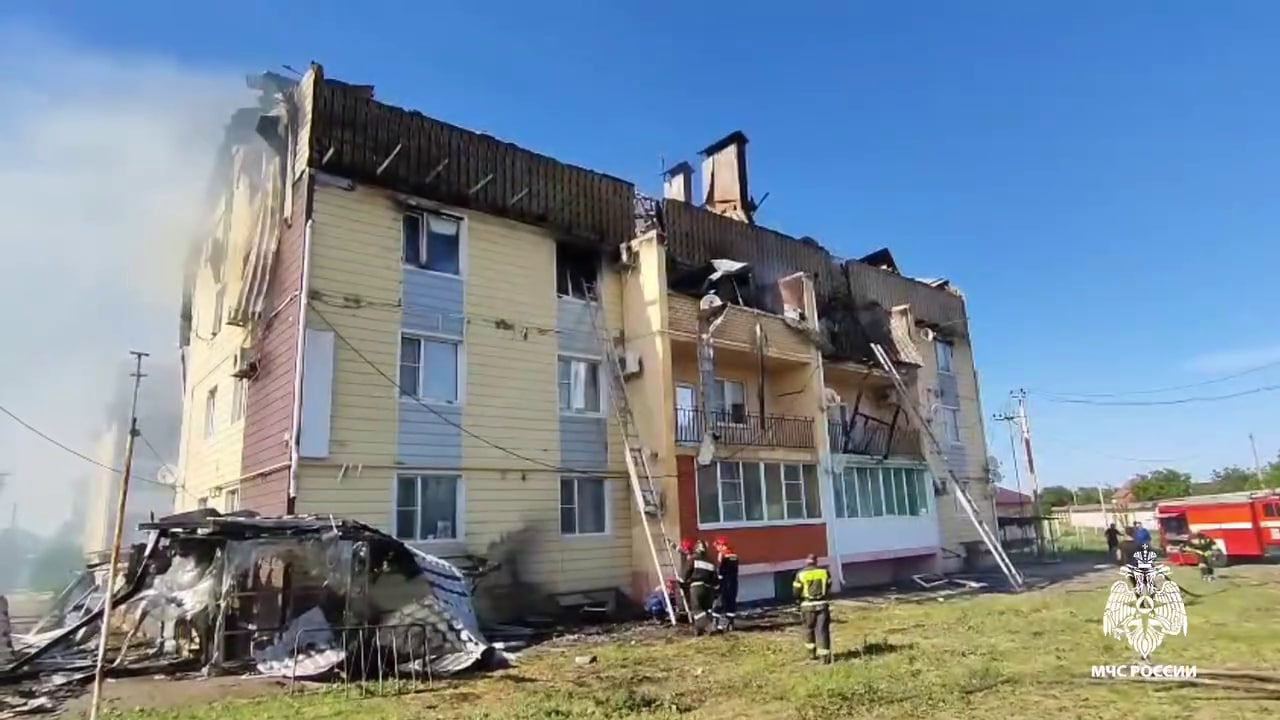 Сбор помощи пострадавшим при пожаре в многоэтажке открыли в станице Староминской