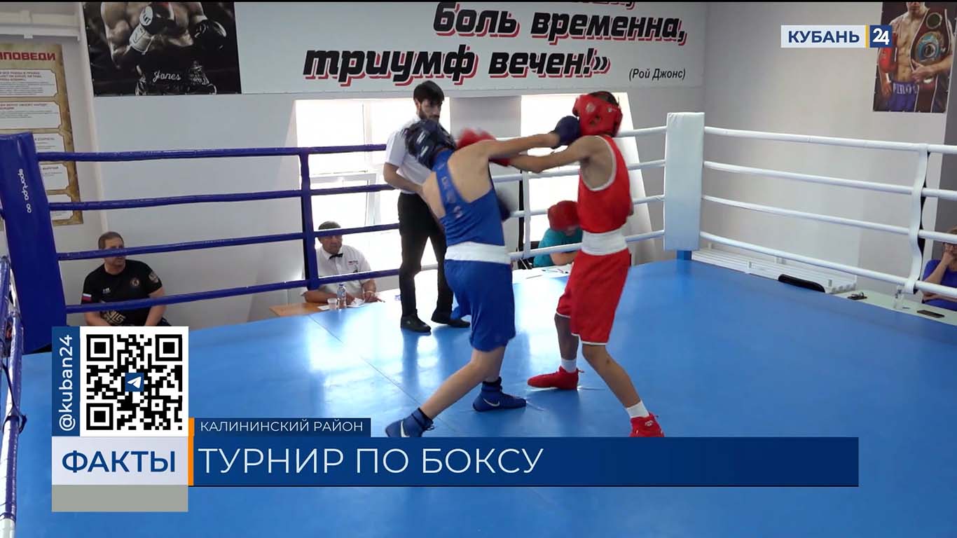 Турнир по боксу на призы атамана ККВ прошел в Калининском районе