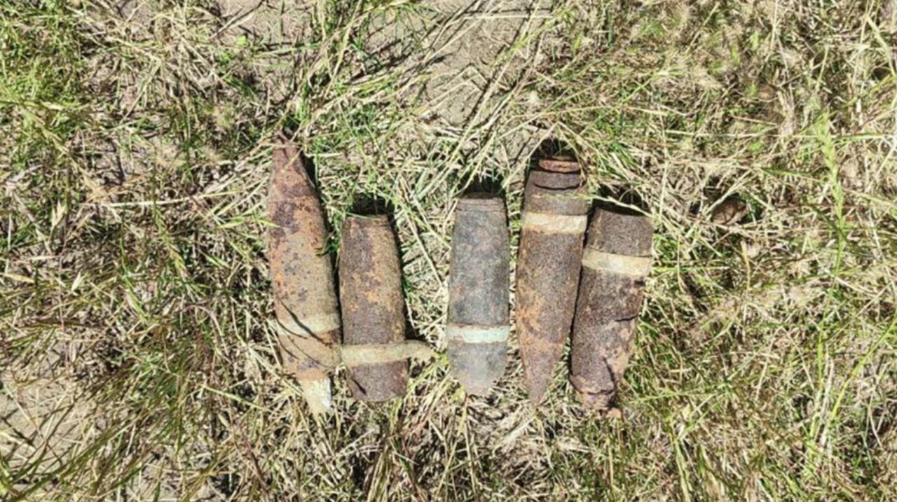 Пять артиллерийских снарядов времен войны нашли на стройке в Краснодаре