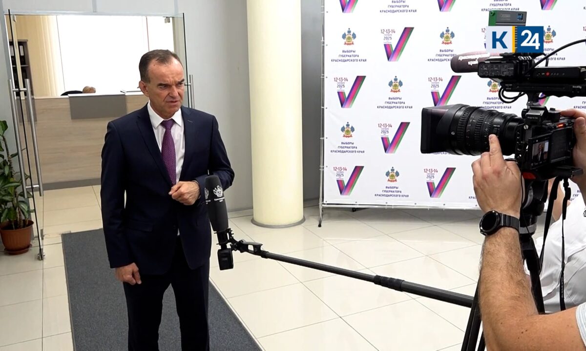 Кондратьев назвал основные задачи в случае переизбрания на пост главы Кубани