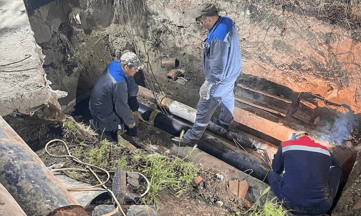 Подачу горячей воды на улице Дальней в Краснодаре восстановят к вечеру 4 июня