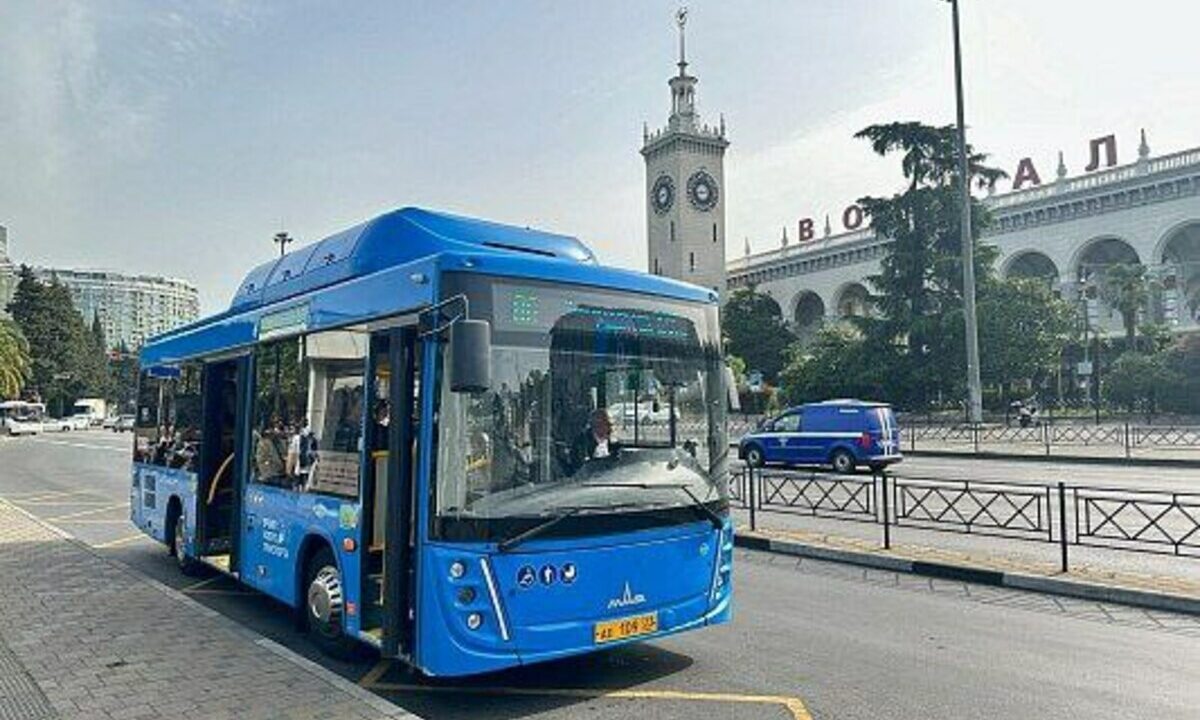 Маршрут движения автобуса № 86 изменится с 1 июля в Сочи