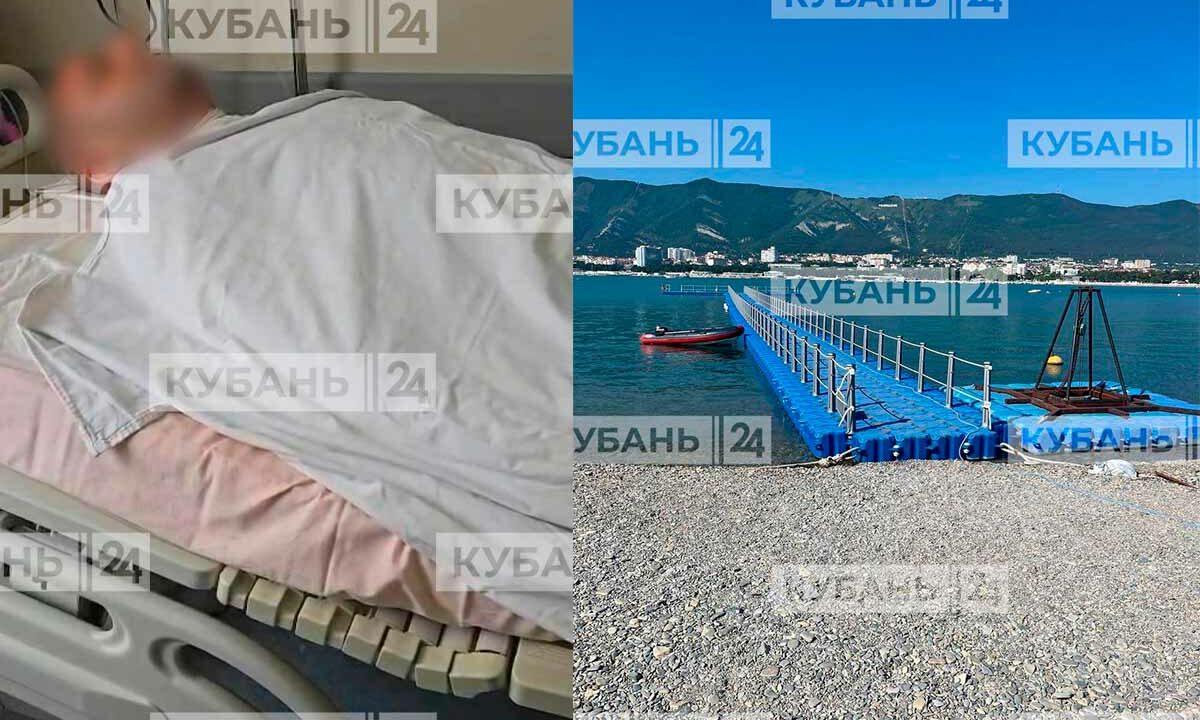 Прогулочная яхта загорелась в Геленджике, мужчина получил ожоги