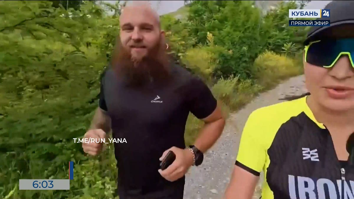 Спортсмен из Новороссийска завершает марафон в 1000 дней бега