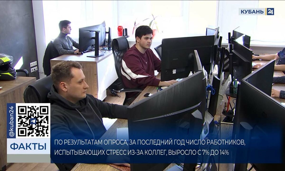 Опрос: в России сотрудники компаний вдвое чаще стали раздражаться из-за коллег