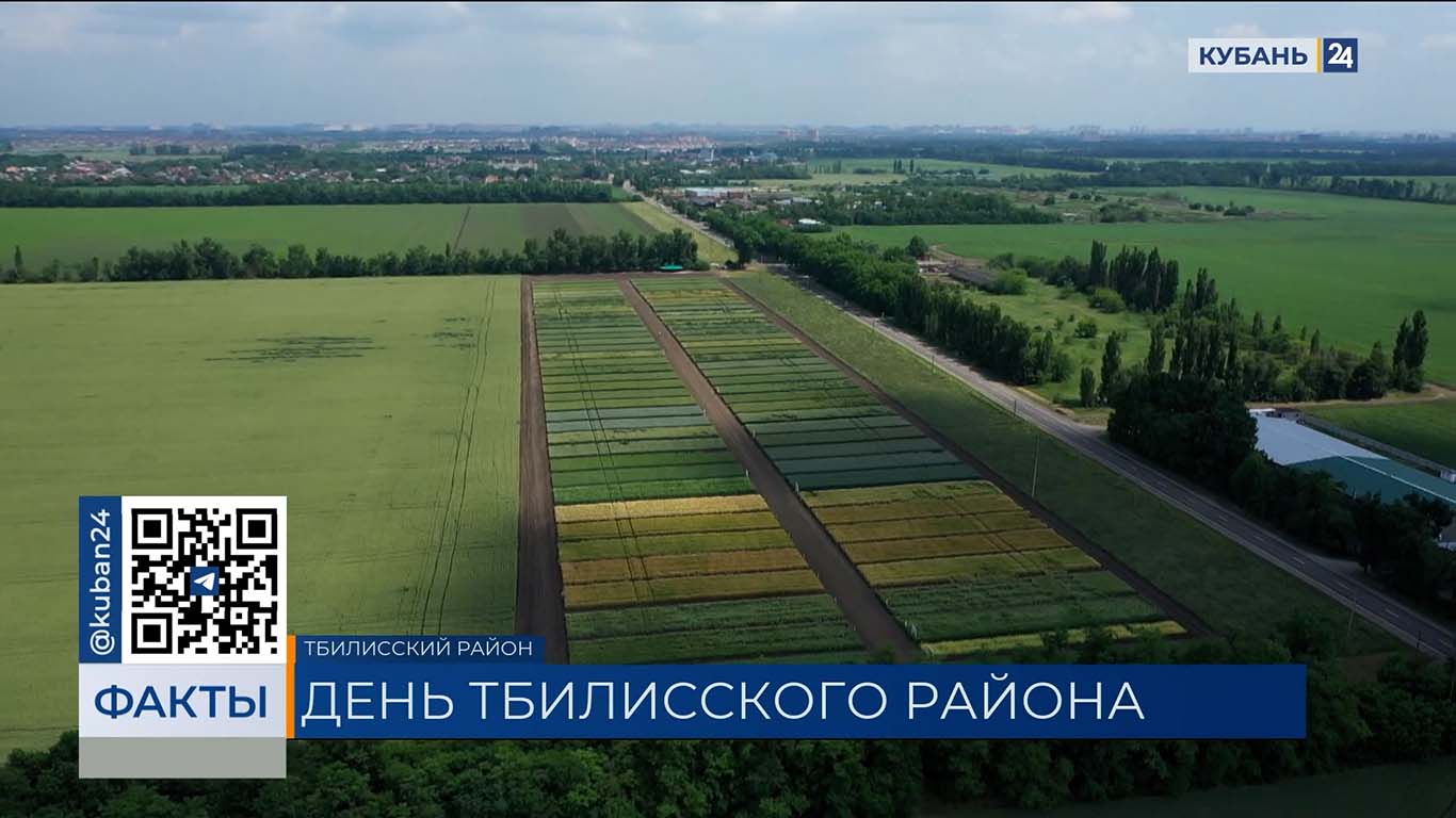 Тбилисскому району посвятили выпуск 23 июля на телеканале «Кубань 24»