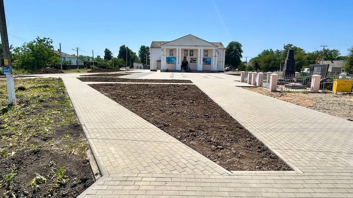 Зеленую зону в селе Белореченского района благоустроят по нацпроекту к ноябрю