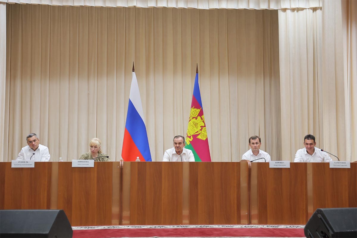 Вениамин Кондратьев с рабочим визитом посетил Красноармейский район