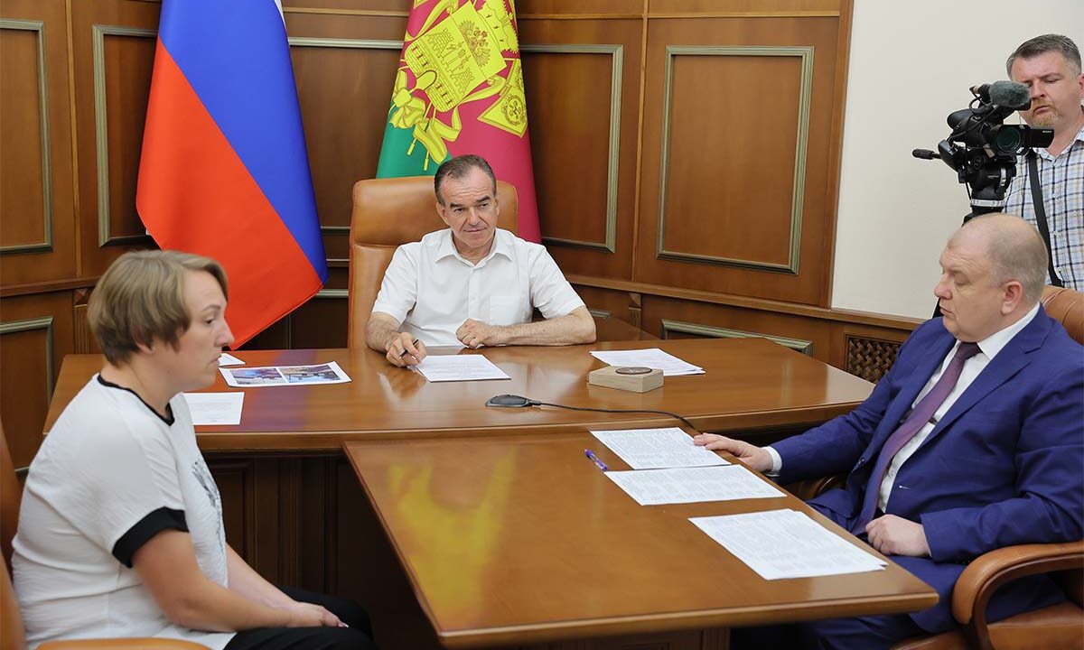 Вениамин Кондратьев провел личный прием граждан в Краснодаре