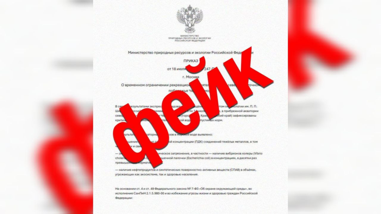 Власти Сочи опровергли информацию о закрытии пляжей из-за холеры в морской воде