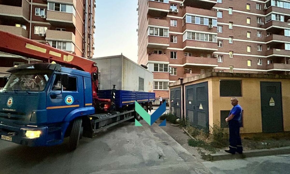 Дополнительный генератор запустили в ЖК «Калинино Парк» в Краснодаре