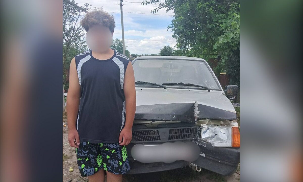 В Староминском районе 13-летний подросток разбил «Ладу» об столб ЛЭП и сбежал