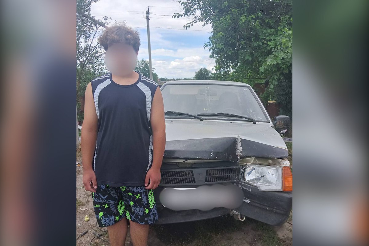 В Староминском районе 13-летний подросток разбил «Ладу» об столб ЛЭП и сбежал