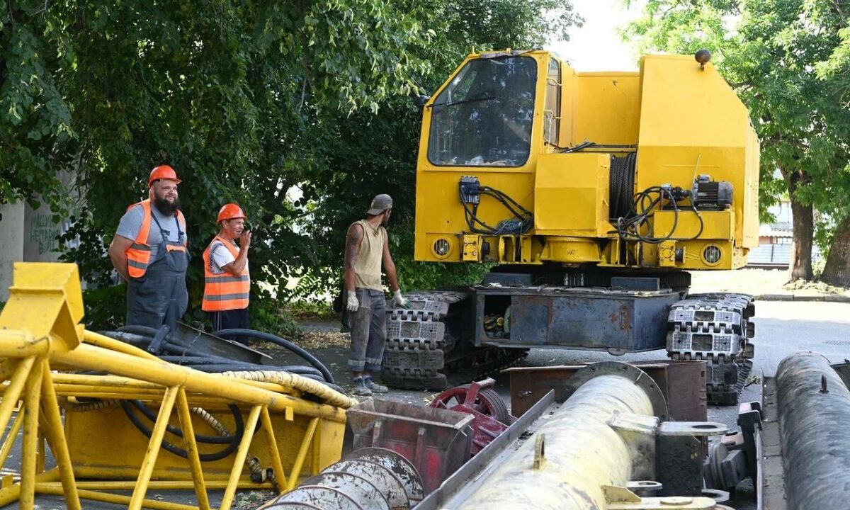 В Краснодаре начали строительство развязки на Тихорецкой-Володарского-Шевченко