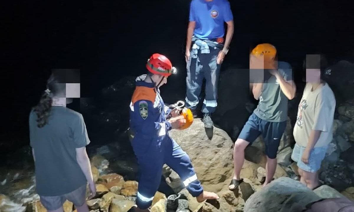 Четверых взрослых и двоих детей за день вывели из леса спасатели в Геленджике