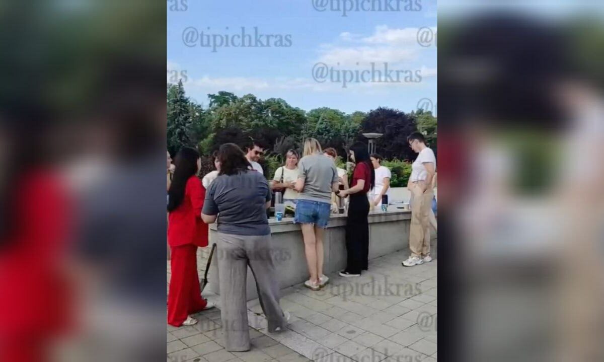 Полиция ищет группу людей, устроивших пикник на военном памятнике в Краснодаре