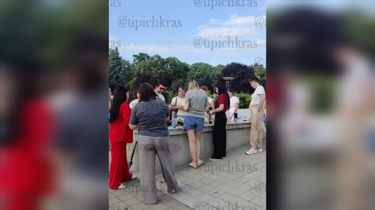 Полиция ищет группу людей, устроивших пикник на военном памятнике в Краснодаре