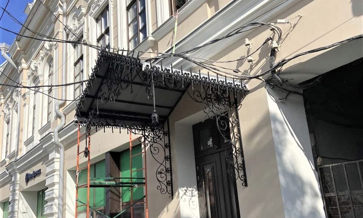 Памятник архитектуры отреставрировали в исторической части Краснодара
