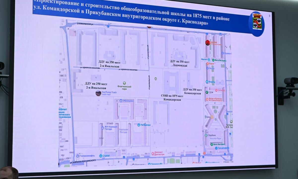 В День знаний в Краснодаре откроют пять новых школ и два учебных блока