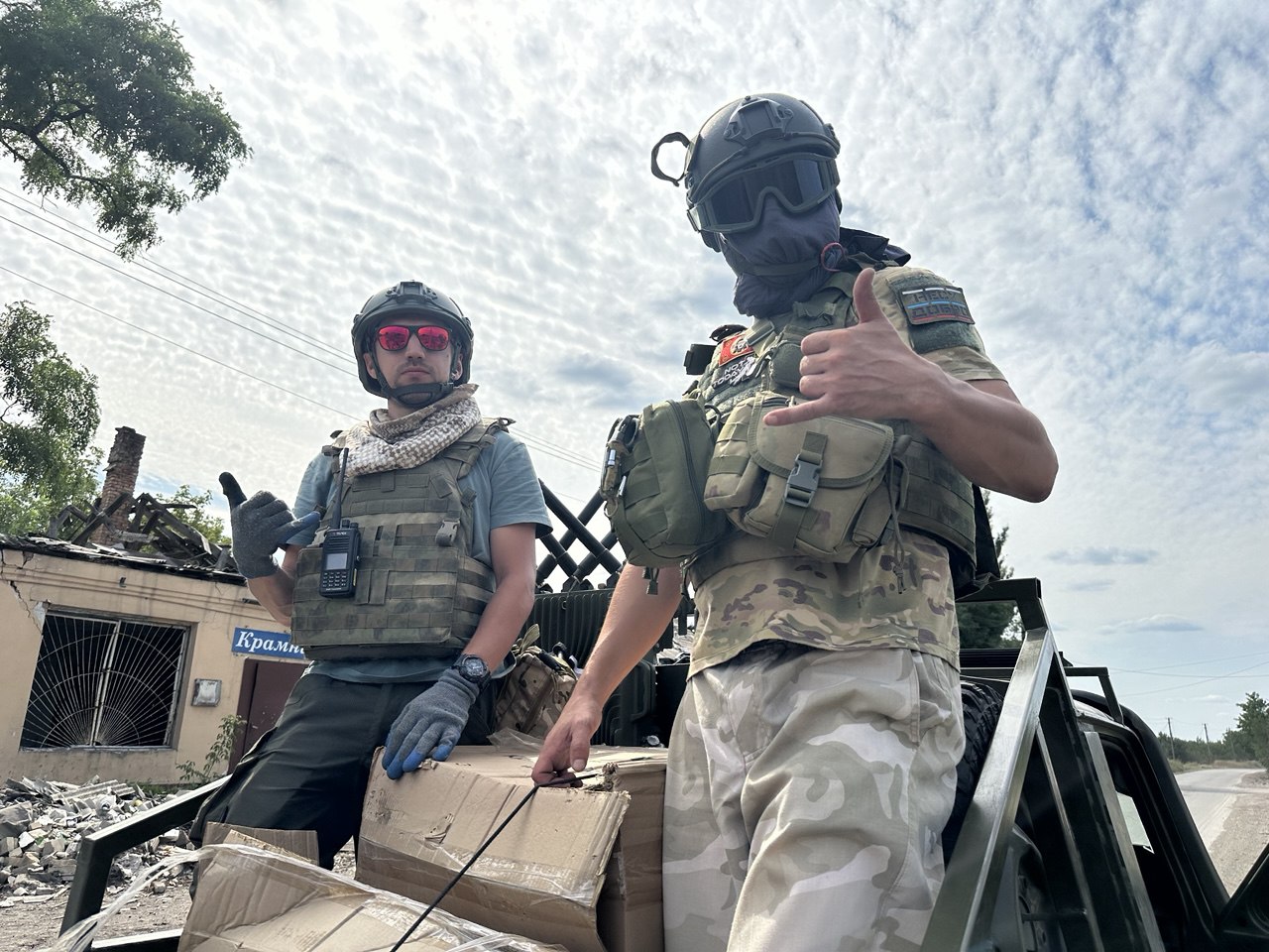 Волонтеры фонда «Добро и дело» доставили 15 тонн гумпомощи в горячие точки ДНР