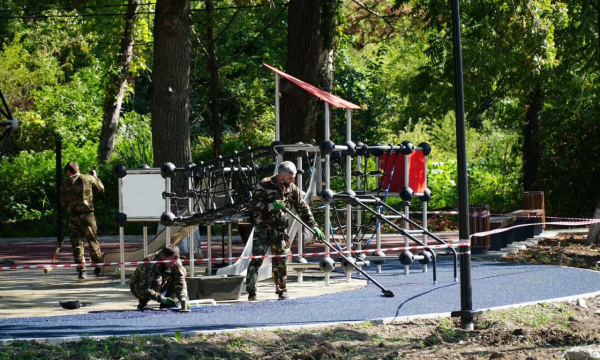 Парк площадью 10 тыс. кв. м благоустроят в Крымске по нацпроекту