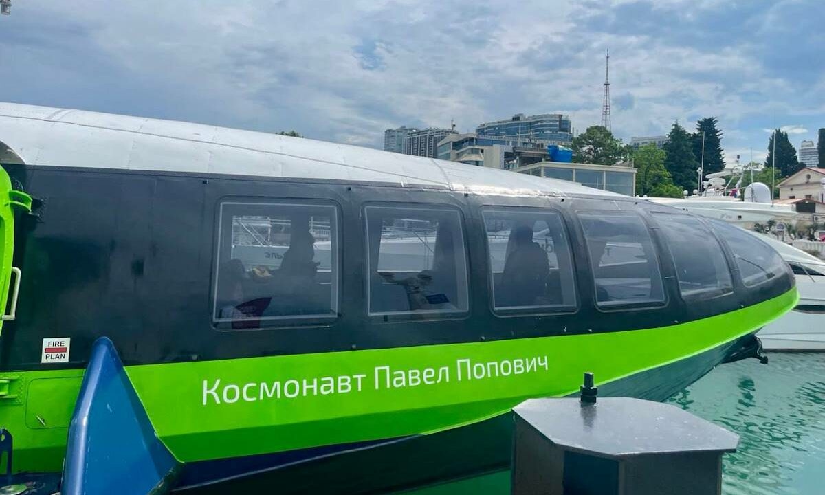 Морское сообщение между Сочи и Сухумом запустят с 30 августа