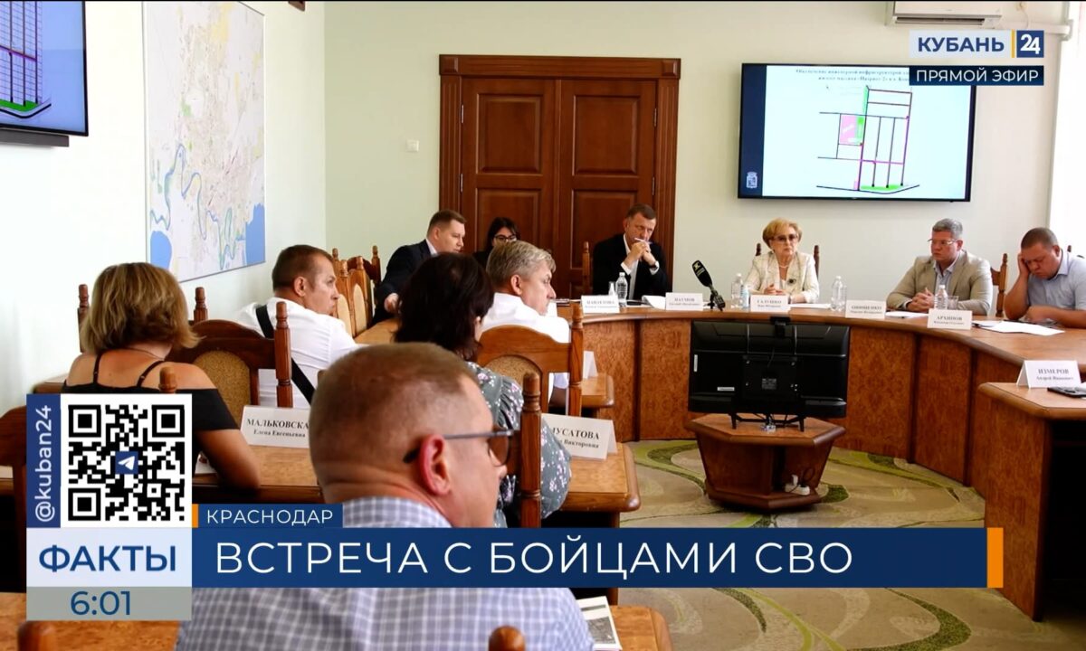 В пригороде Краснодара подведут коммуникации к земельным участкам участников СВО