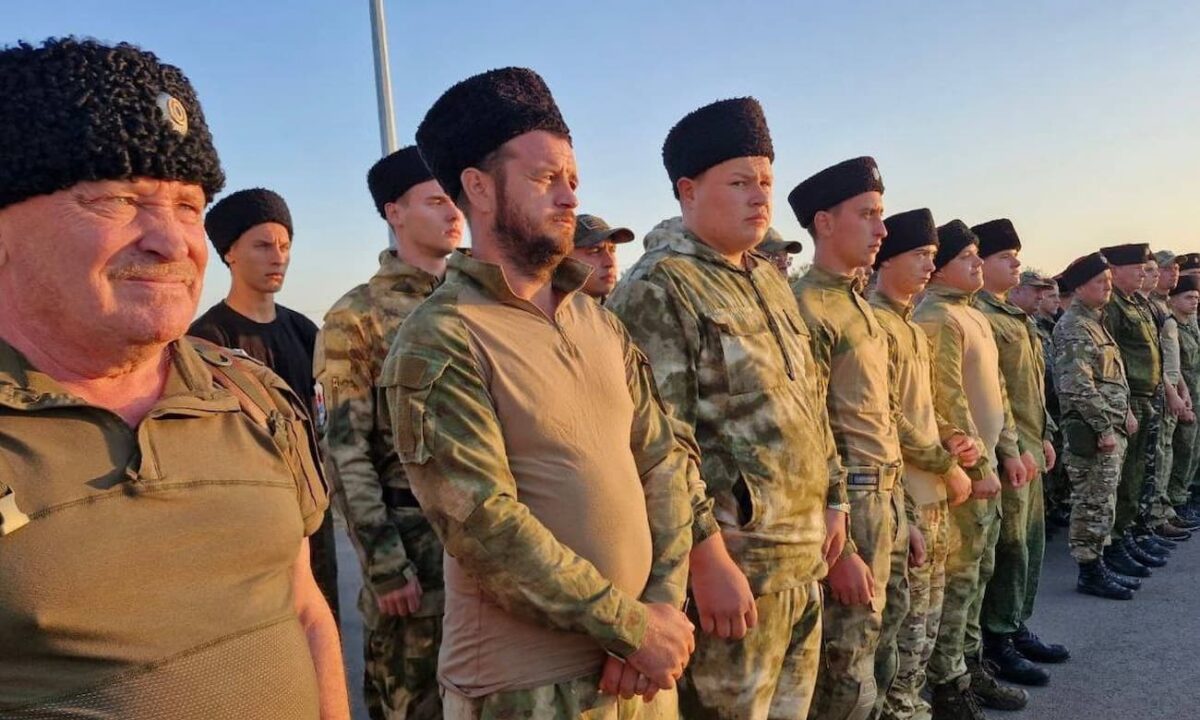 Первые в 2025 году военно-полевые сборы казаков провели в Краснодарском крае