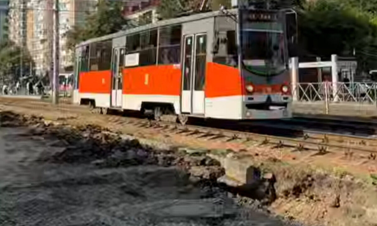 В Краснодаре строительство коллектора на Московской завершат к 1 сентября