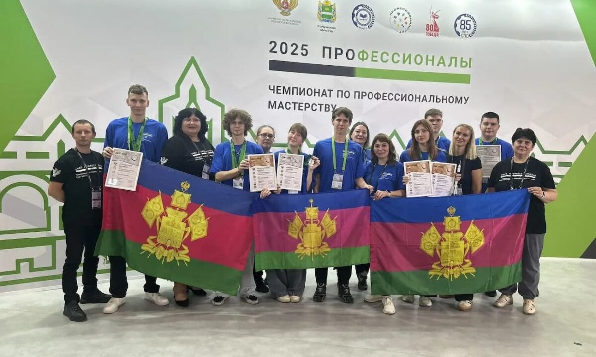 Кубанские студенты получили медали чемпионата «Профессионалы»