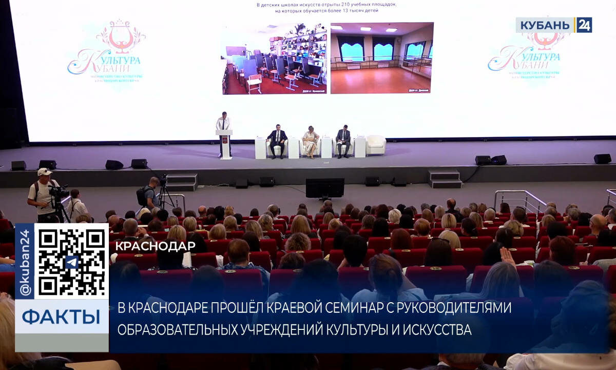 На Кубани по программе «Земский работник культуры» привлекли 33 педагога