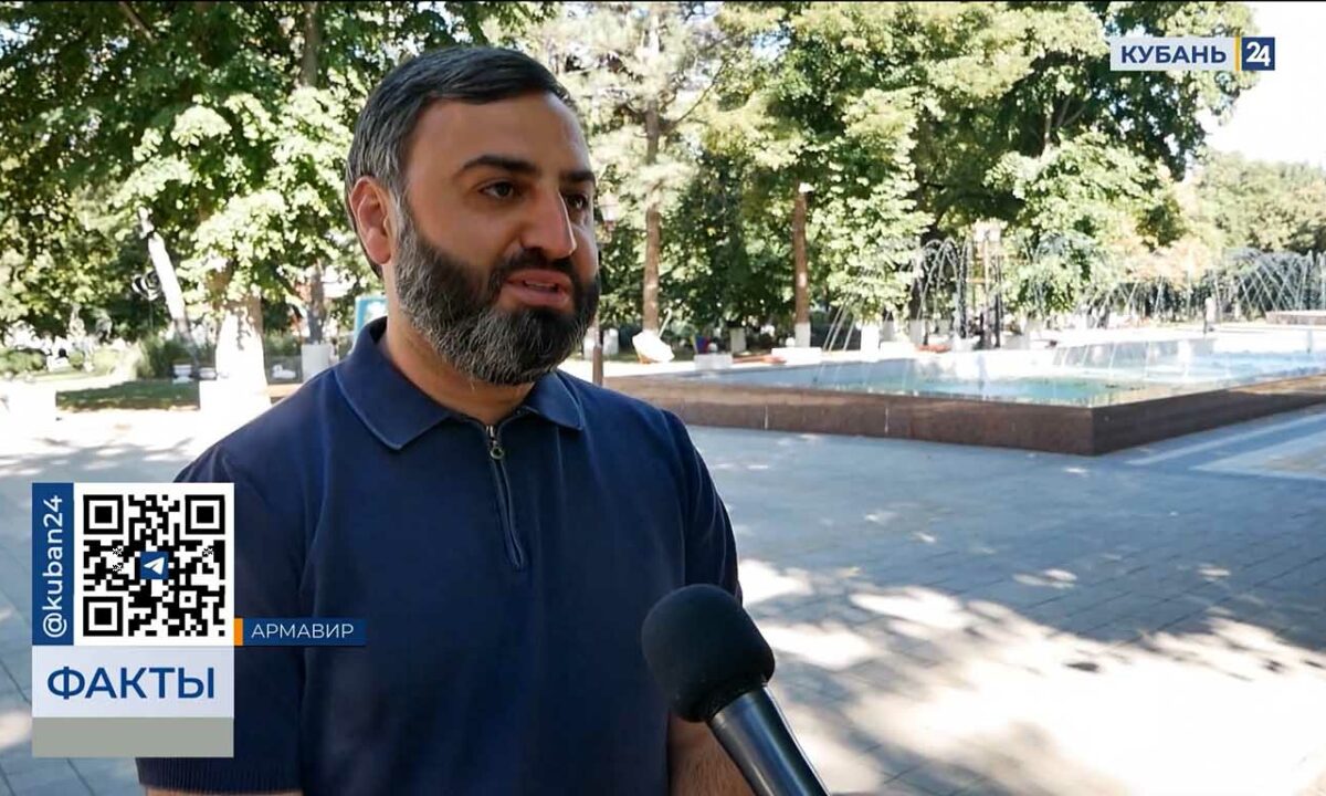 Член Общественной палаты Кубани Карен Гасумян принял участие в голосовании