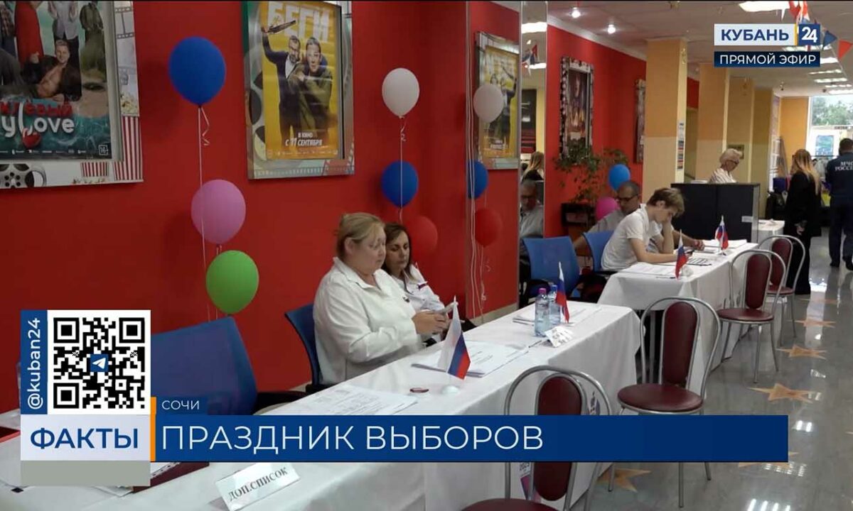 В Сочи за ходом голосования следили свыше 1,8 тыс. наблюдателей