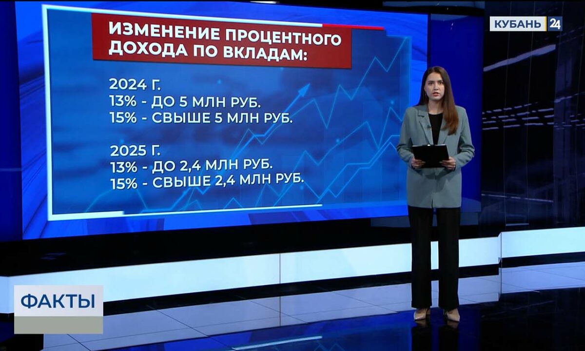 ФНС начала рассылку уведомлений об оплате налога с процентов по вкладам