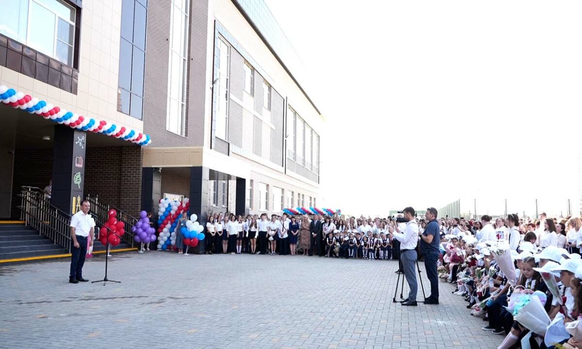 Филиал школы № 79 на улице Штурвальной в Краснодаре рассчитан на 1 тыс. 875 мест