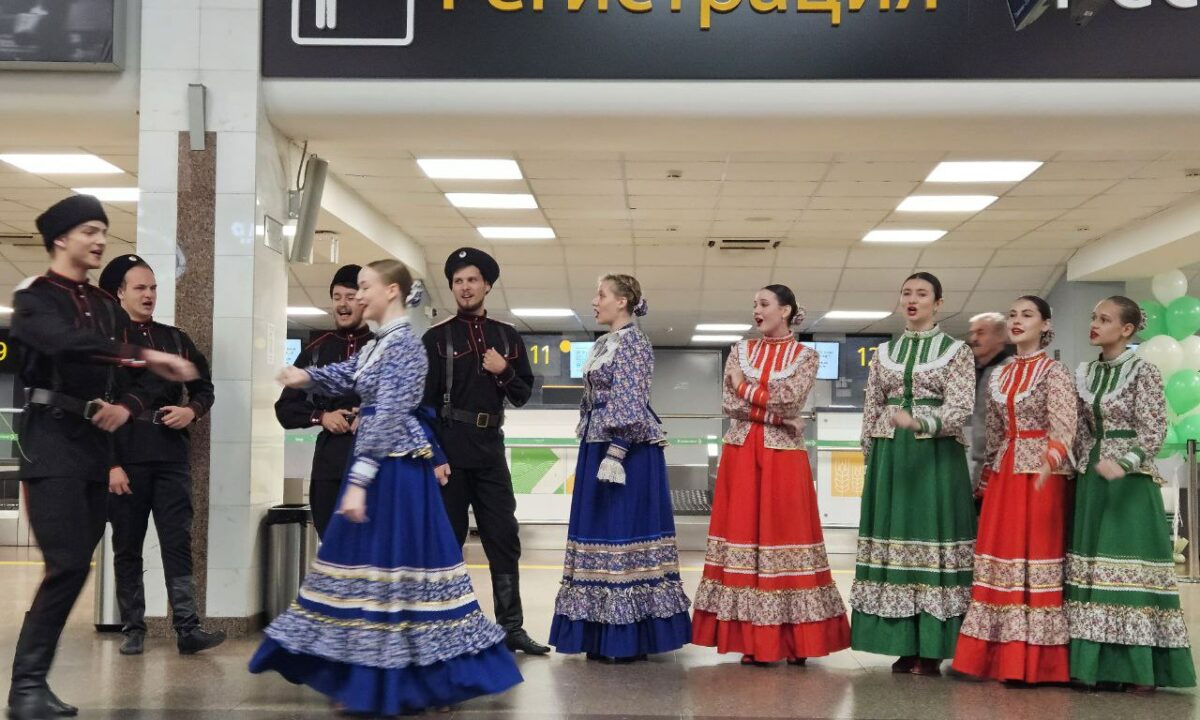 В аэропорту Краснодара открыли регистрацию на первый за три года рейс