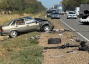 Водитель Camry погиб в аварии с тремя машинами на трассе в Павловском районе