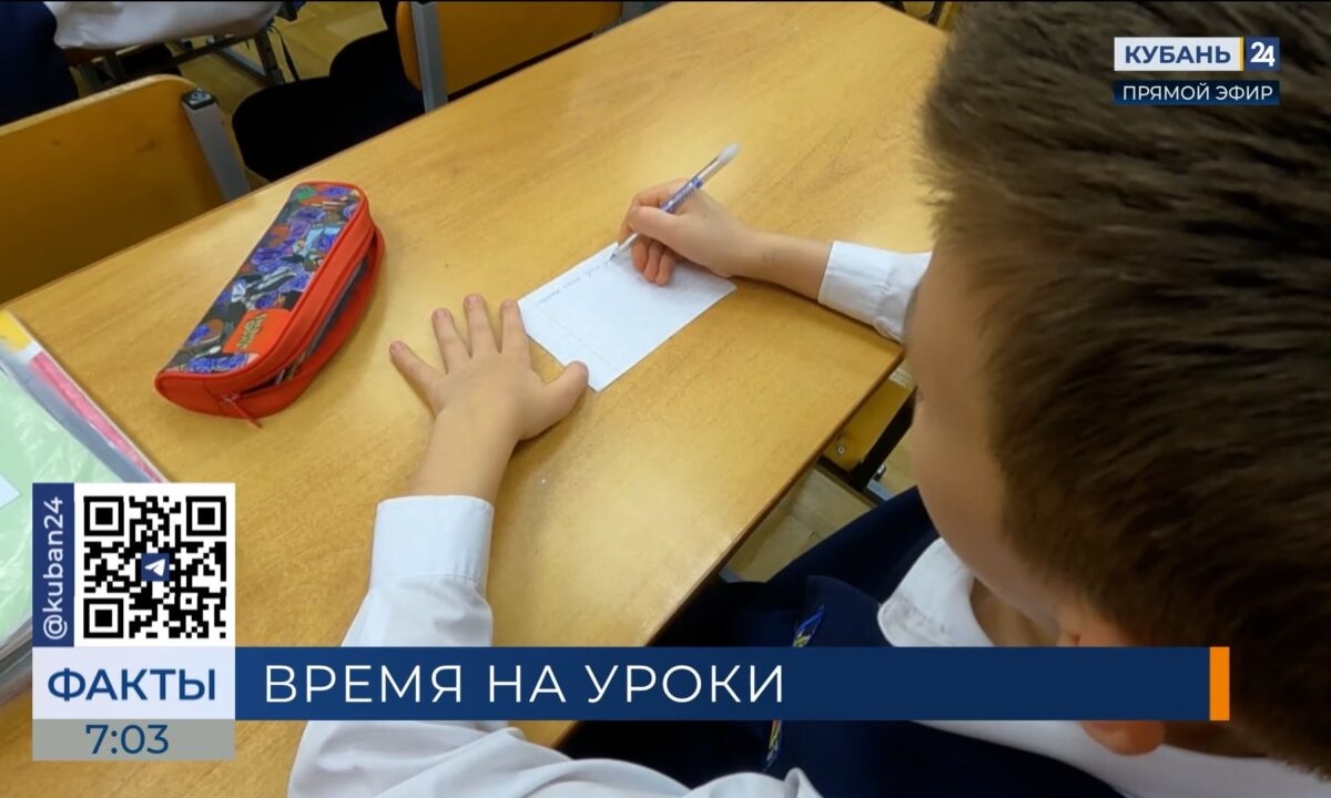 Кравцов: школьники не должны тратить на домашние задания более 3,5 часа в день