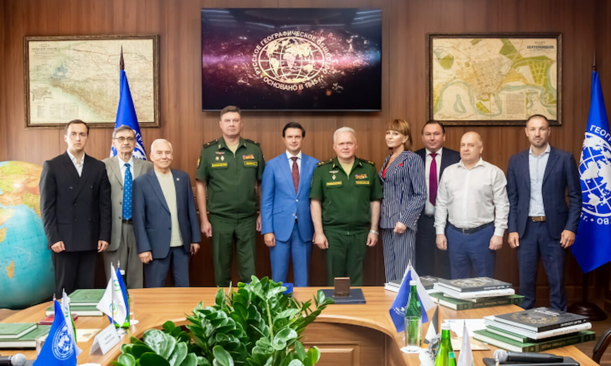 В Краснодаре открыли штаб-квартиру РГО в военном училище имени Штеменко