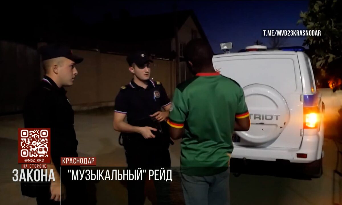 Масштабный полицейский рейд прошел в Музыкальном микрорайоне в Краснодаре