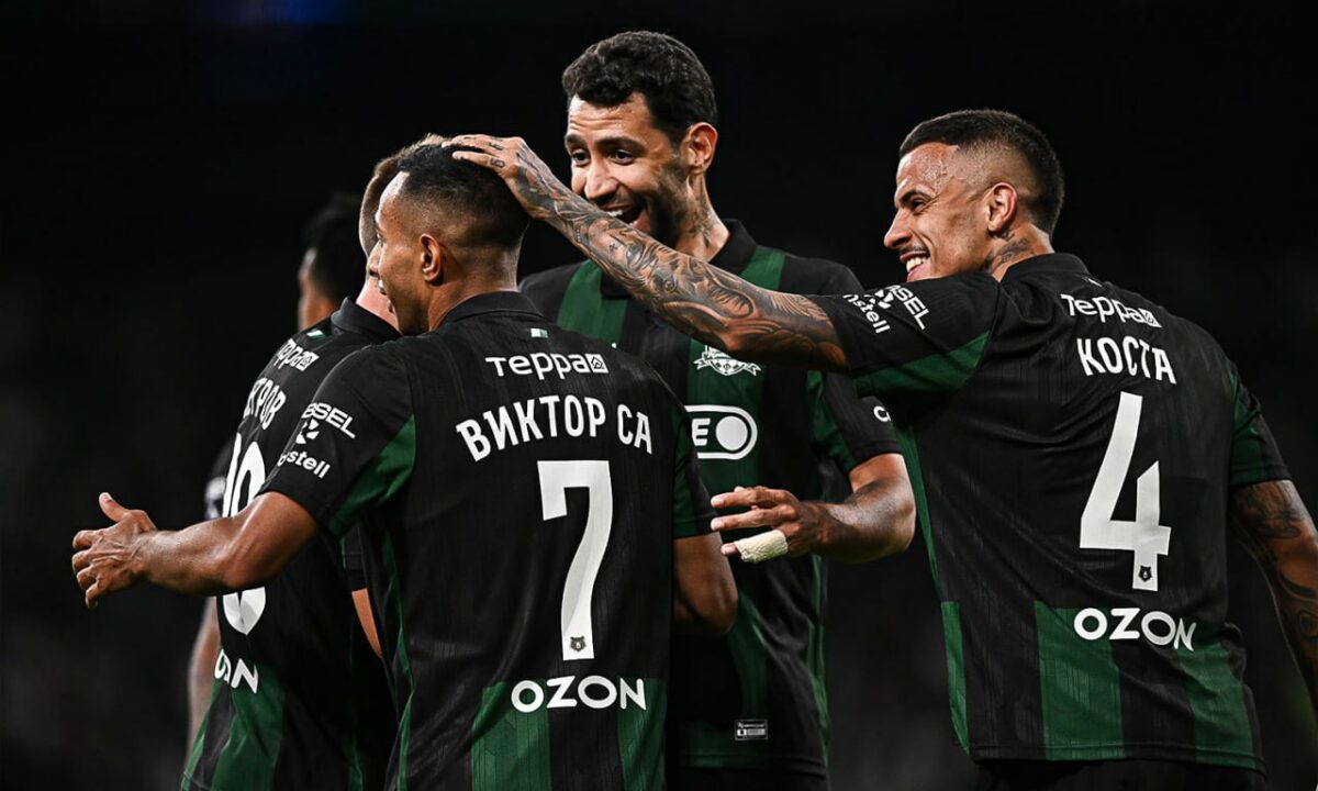 ФК «Краснодар» в домашнем матче обыграл «Акрон» со счетом 2:1