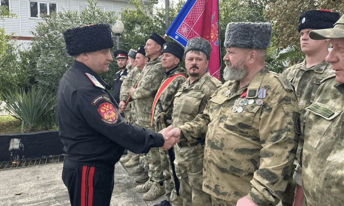 Военно-полевые сборы Черноморского казачьего полка стартовали в Сочи