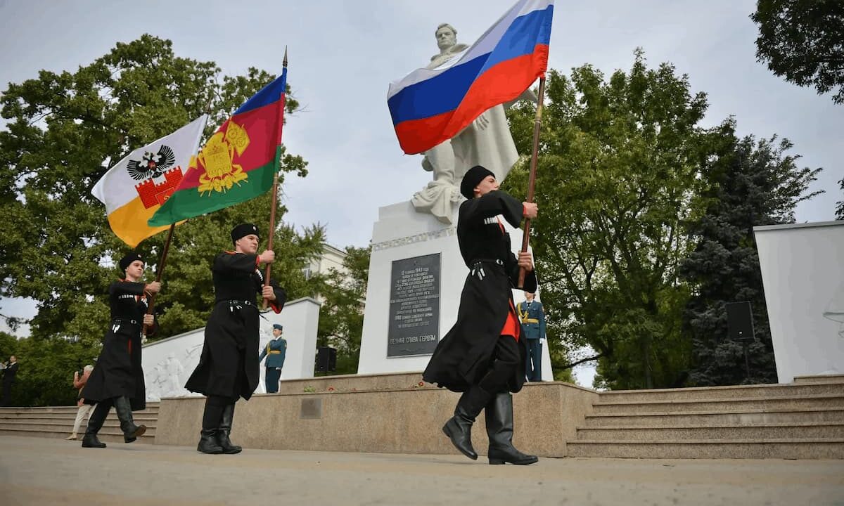 Кубанский Парад Памяти провели в Краснодаре