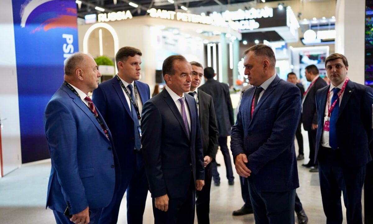 Краснодарский край принимает участие в выставке «Иннопром» в Беларуси
