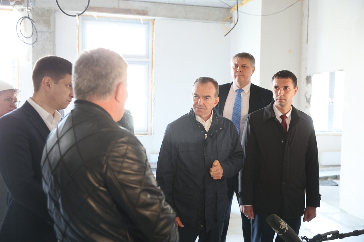 Строительство школы в Староминской планируют завершить к новому учебному году