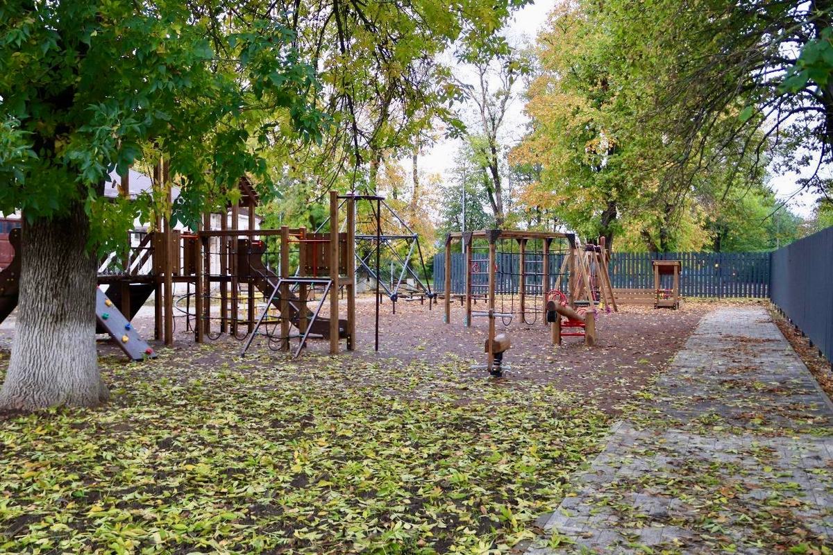 Сквер благоустроили по нацпроекту в Тбилисском районе